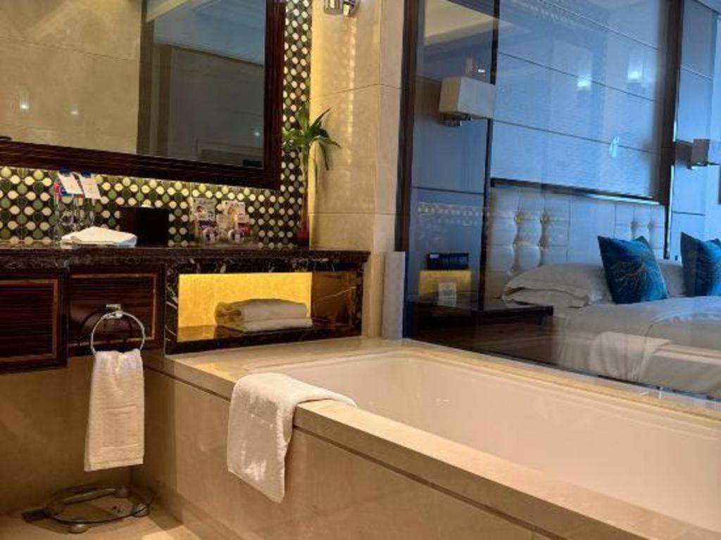 Jin Jiang Mingcheng Hotel Jencseng Kültér fotó
